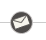 Animated sequence of envelope icons in circular frames showing envelope states from closed to open to folded.