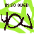 Pixelated green background with black and green 'IM SO OVER' text above two stylized figures, one dark brown and one green.