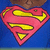 A pixelated red heart-shaped icon with a yellow 'S' symbol inside, set against a blue background.