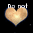A heart-shaped icon with a glowing effect displays text across three : 'Do not', 'fear the', and 'DARKNESS inside you' in white pixelated font