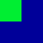 Static image with blue background, green rectangular containing text and symbols