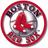 A circular red-bordered emblem with a baseball and text, next to blue background with 'World Champions 2007' in red pixelated font.