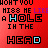 A 4-frame animated contact sheet showing pixelated text variations on a red background with blue and black lettering.