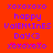 Pixelated text on red background with purple and pink elements, featuring repeated 'xoxoxo' patterns above and below a central message.