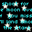 A static image with cyan text on a black background, featuring repeated phrases and white star shapes.