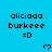 Pixelated blue background displays repeated text and heart symbols with a gray overlay on the bottom-right corner.