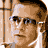 A 4-frame contact sheet of a pixelated animated icon featuring four distinct character faces from the movie Ocean's Twelve, with visible text "CoolBuddy.com" on one frame.