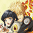 Pixelated anime-style image of two characters on a pink background with white text reading "i wish a boy would come up to me and give me a hug! =( Lucky!".