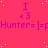 A static image with a bright pink background featuring repeated purple text and yellow dots.