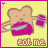 Pixelated toast character with closed eyes, holding a knife and pink jar against yellow background; text 'eat me' below.