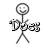 Six stick figure icons with smiling faces, each holding a different word in pixelated text.