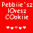 Red background displays pixelated text and symbols with two identical side-by-side arrangements of white and pink elements.