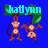 Pixelated cartoon monkeys hang from a green branch with leaves above blue background text reading 'kadyun', 'marieis', and 'amonkey' in sequence.