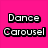 Pixelated icon split into four quadrants with text and imagery: pink top-left, white top-right showing legs in black shoes, green bottom-left, gray bottom-right.