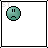 Animated contact sheet of pixel art characters showing sequential expressions and text changes across 22 frames, featuring two round cartoon figures in green and pink with evolving facial features and heart symbols.