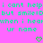 Pixelated green text on bright pink background with two pixel hearts at bottom, displaying repeated phrases and symbols.