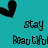 Black heart symbol and partial text 'stay' and 'Beautif' on solid teal background.