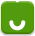 Green square icon with rounded corners showing a white curved shape and a white V-shape that changes position across frames.