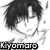 Three black-and-white anime-style character portraits with 'Kiyomaro' text labels, arranged in a with varying expressions and poses