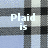 Plaid-patterned background with white text reading "Plaid is Five minutes ago" and "5000" in the top-right corner.