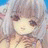 A 48x48 pixel buddy icon featuring a split composition with an anime-style character on the left and text elements on the right, displayed as part of a contact sheet.