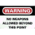 A 50x50 pixel animated contact sheet showing two frames of a warning sign icon with text and green logo elements.