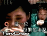 Animated sequence showing a group of people in teal and black clothing with overlaid text elements, transitioning to a single person at a table.
