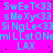 A static image with cyan text on a bright pink background, displaying repeated phrases and names in a -like pattern