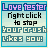nine pixelated with light blue backgrounds, each displaying text about a 'Love tester' app that claims to reveal crushes