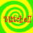 Four identical display red text over green-yellow spiral backgrounds with no visible animation changes