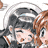A 48x48 pixel animated contact sheet showing three frames of a Cardcaptor Sakura-themed buddy icon with two anime characters and text elements on a black background.