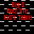 Red text "Big O And The Kid's Table" repeats across a black-and-white checkered background with alternating white line patterns.