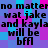Pixelated text on a multicolored background with repeated phrases and partial words