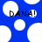 Blue background with white circles and black text reading DANA! in two locations.