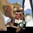 A pixelated image of a character holding a coffee cup with text reading "Oh, i don't drink" and "COFFEE" in multiple
