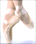 Pixelated static image of a person's lower body in motion, showing legs and feet against a white background with light blue gradient at bottom.