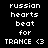 Four pixelated display identical text on different background colors: black, dark red, bright red, and deep maroon