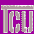 Pixelated graphic of a stylized 'T' and 'C' in light gray on a solid purple background, with the 'T' positioned to the left of the 'C'.