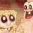 Pixelated cartoon characters with exaggerated expressions on a blue background, featuring yellow text reading 'goofy goober and silly soober are bfflnmw!' in four sections.