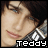 nine identical pixelated images showing a person with dark hair and blue eyes, each labeled 'Teddy' in stylized text below