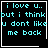 Four identical display cyan text on black background with a white border; two contain small white symbols in the bottom-right corner