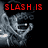 Pixelated image with red text overlays and a central skull-and-roses emblem, split into two vertical sections showing different figures.