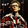six shows a person in a red-and-white plaid jacket over a maroon shirt and striped turtleneck, with text changing across frames