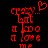 Red pixelated text and symbols on black background, with a heart symbol appearing in one frame.