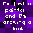 Pixelated text repeats across a purple and black background with no visible motion changes