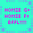 Cyan background with purple decorative borders and repeated pink text reading 'HOMIE G+ HOMIE F= BFFL!!!!!' in a