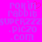 Pixelated text on bright pink background with purple lettering and a small red heart symbol above 'rabbit'.
