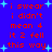 Blue background with red text reading 'i swear i didn't mean 4 it 2 fell this way' and light blue star shapes scattered throughout.