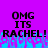 Pixelated text on a purple background with blue pixelated effects at the bottom.
