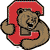 Pixelated icon shows a brown bear wearing a red Santa hat, holding a red letter 'J' against a white background.